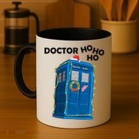 Doctor Ho Ho Ho Funny Christmas Coffee Mug thumb 4