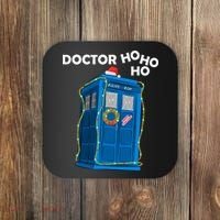 Doctor Ho Ho Ho Funny Christmas Coaster thumb 0