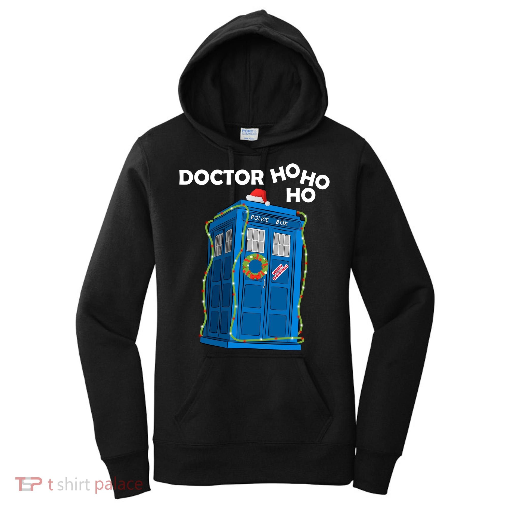 Doctor Ho Ho Ho Funny Christmas Women's Hoodie