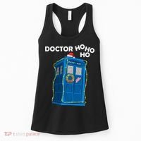 Doctor Ho Ho Ho Funny Christmas Women's Tank Top thumb 0