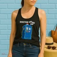 Doctor Ho Ho Ho Funny Christmas Women's Tank Top thumb 2
