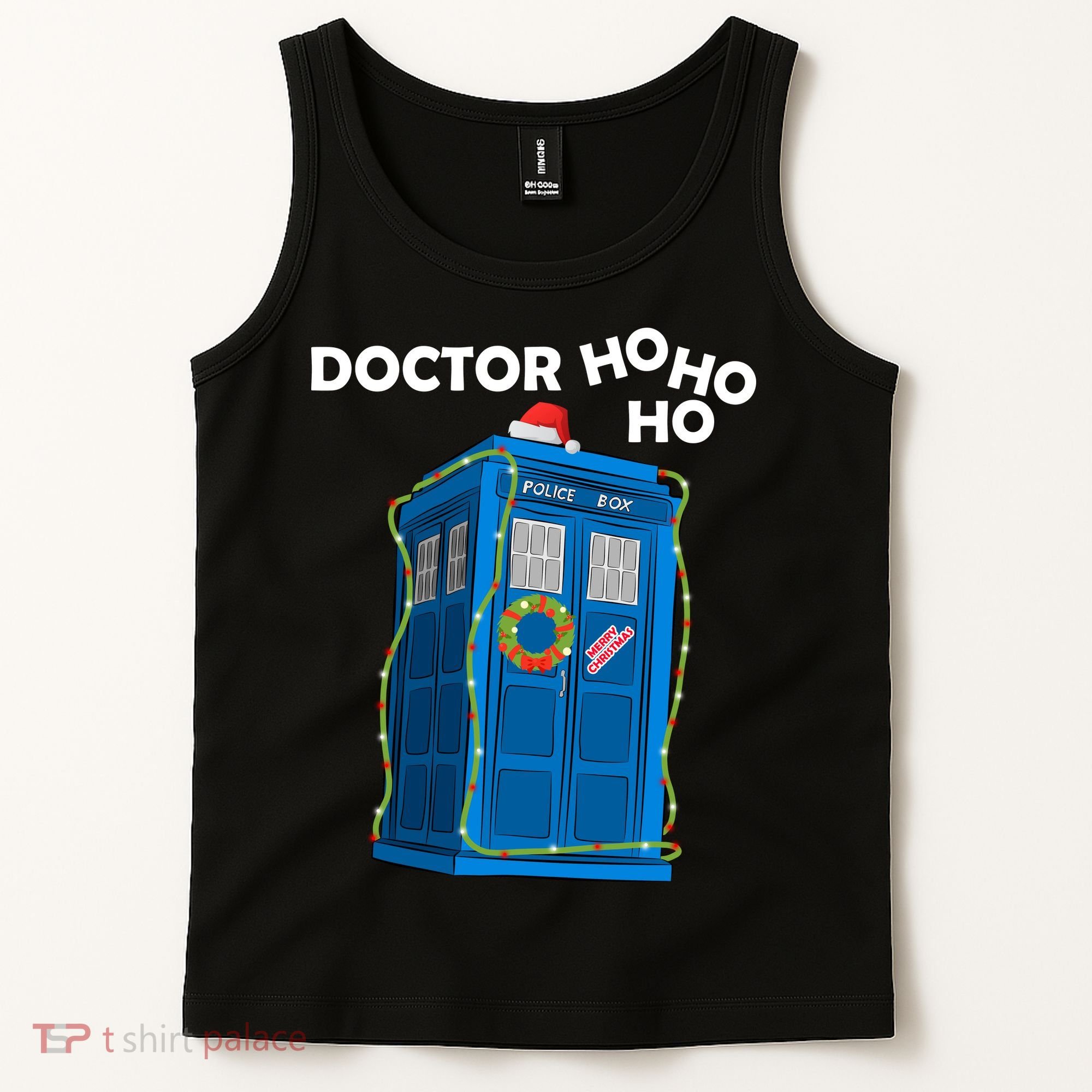 Doctor Ho Ho Ho Funny Christmas Tank Top