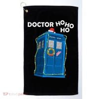 Doctor Ho Ho Ho Funny Christmas Golf Towel thumb 0