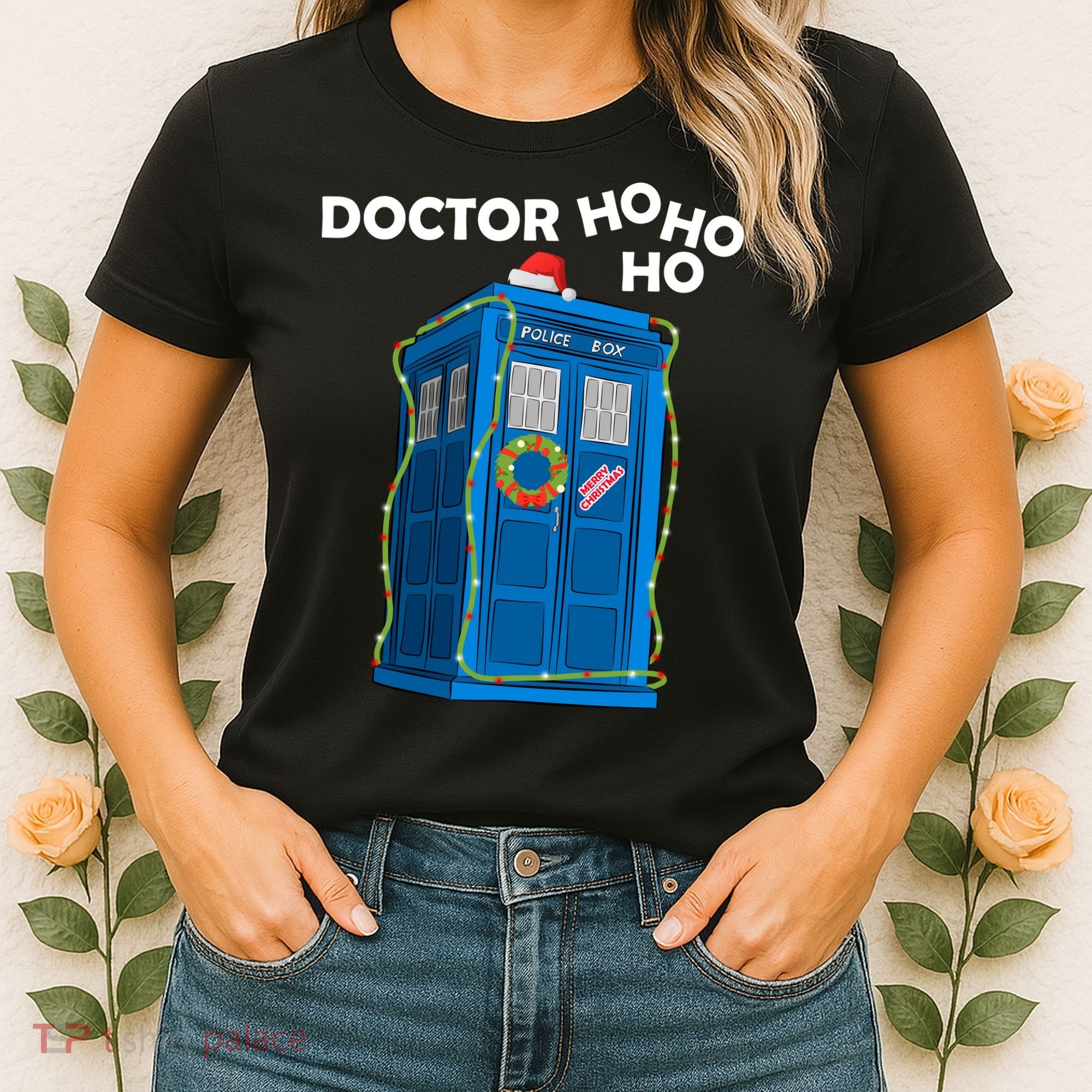 Doctor Ho Ho Ho Funny Christmas Women's T-Shirt