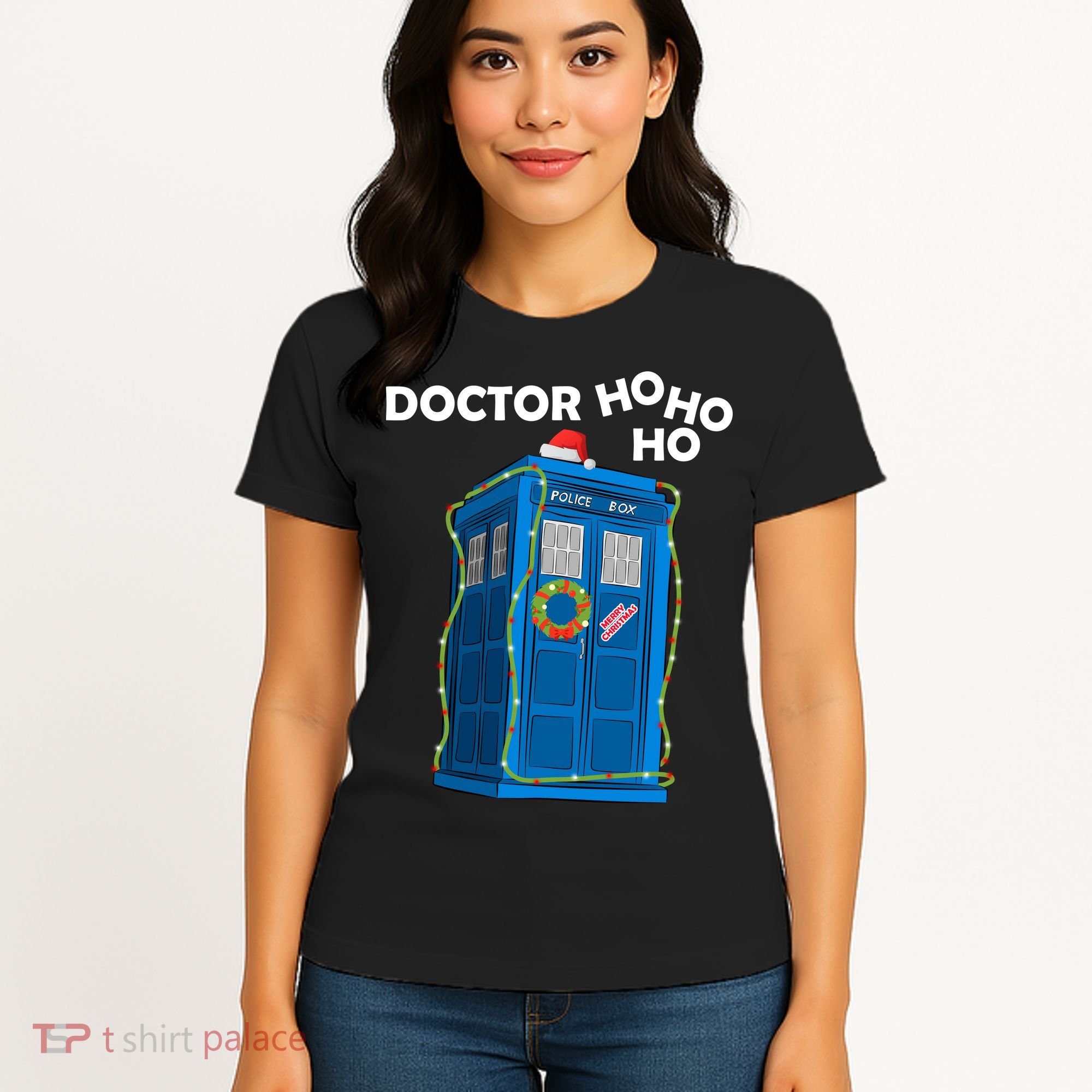 Doctor Ho Ho Ho Funny Christmas Women's T-Shirt