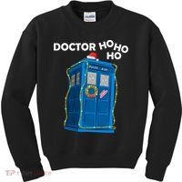 Doctor Ho Ho Ho Funny Christmas Kids Sweatshirt thumb 0