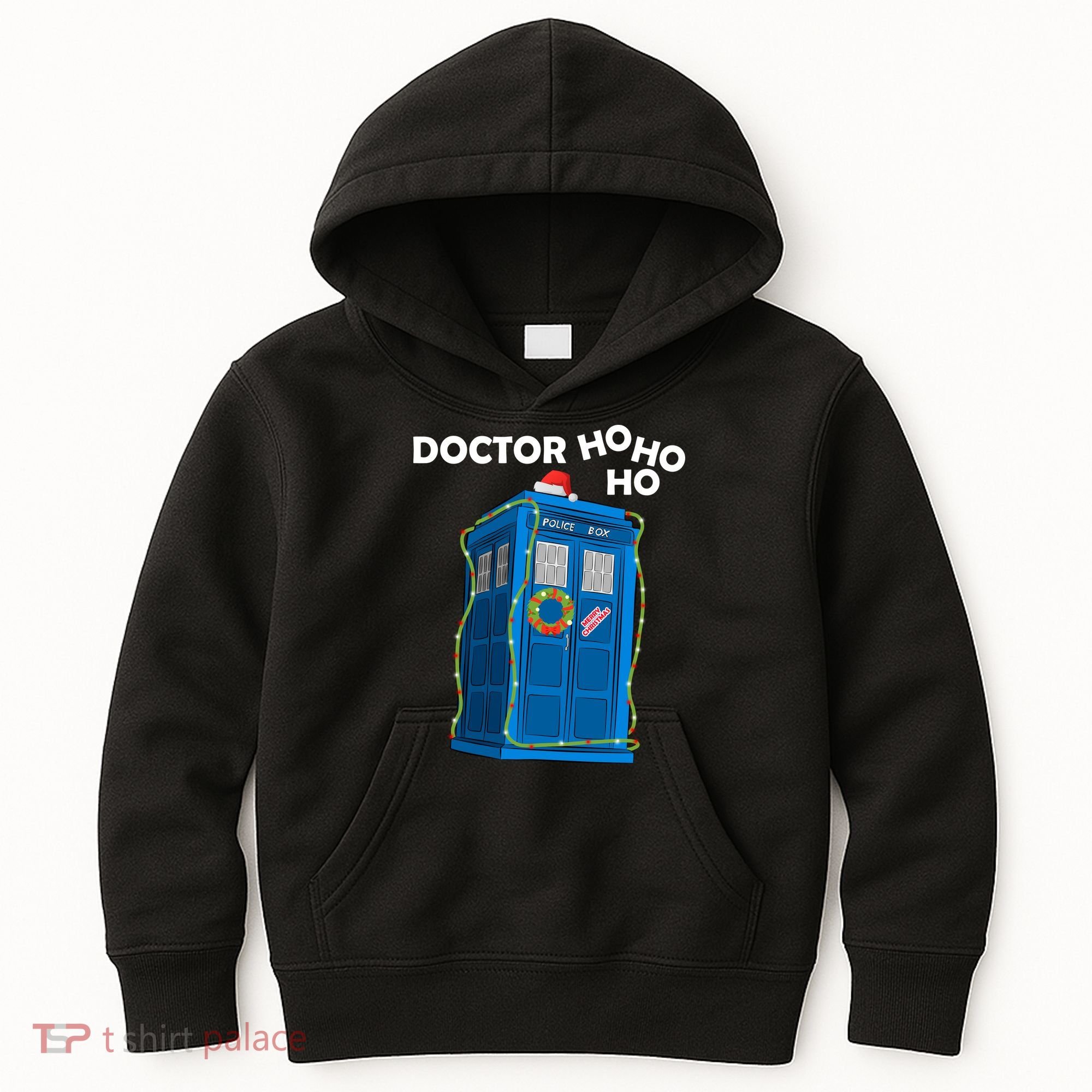 Doctor Ho Ho Ho Funny Christmas Kids Hoodie