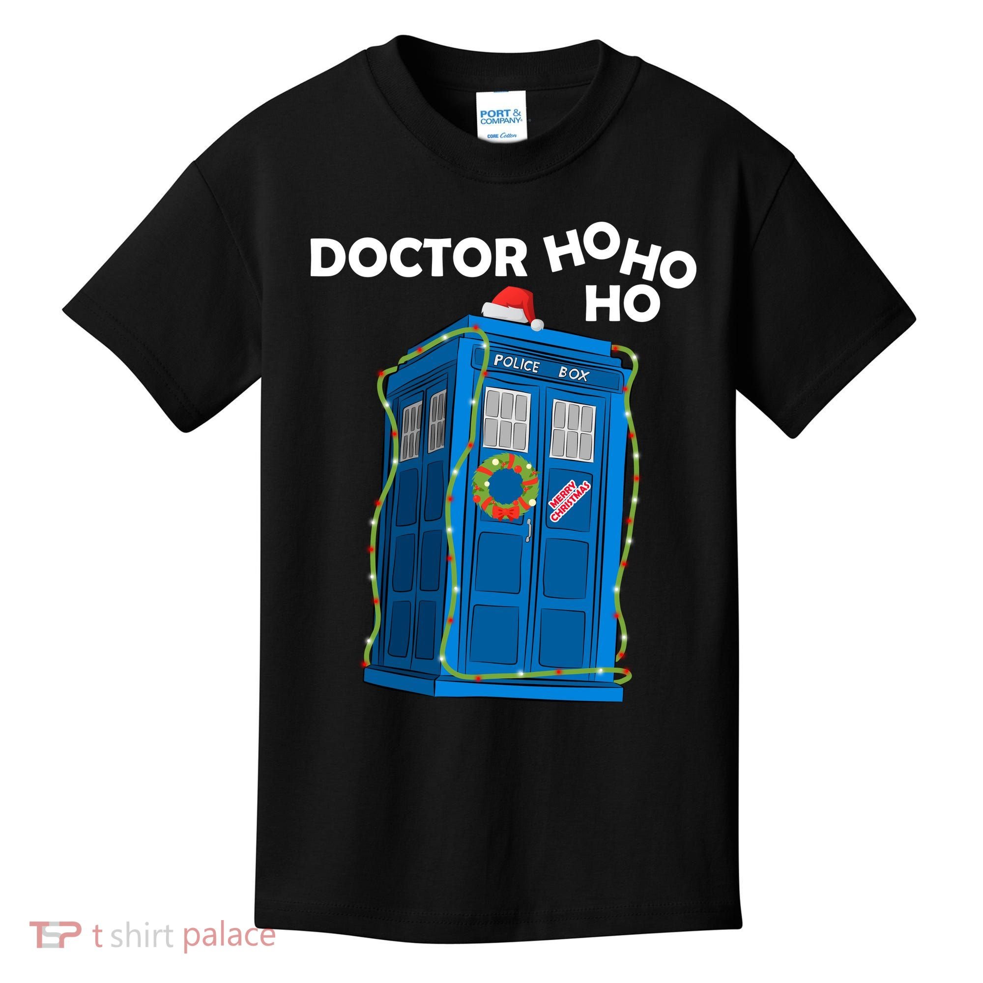 Doctor Ho Ho Ho Funny Christmas Kids T-Shirt