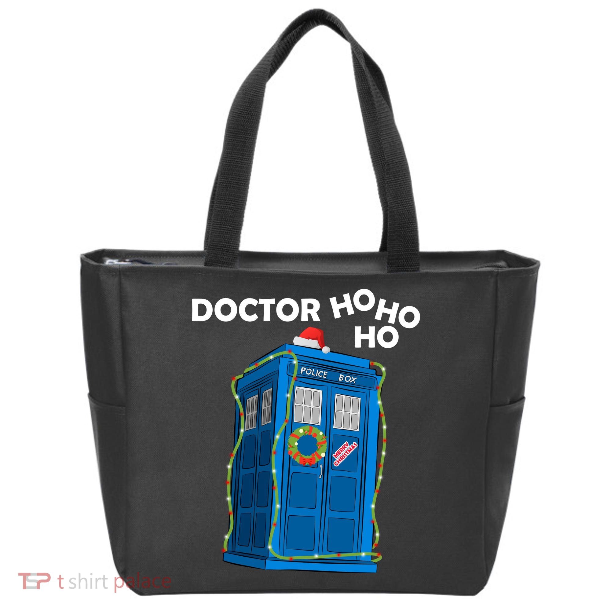 Doctor Ho Ho Ho Funny Christmas Tote Bag
