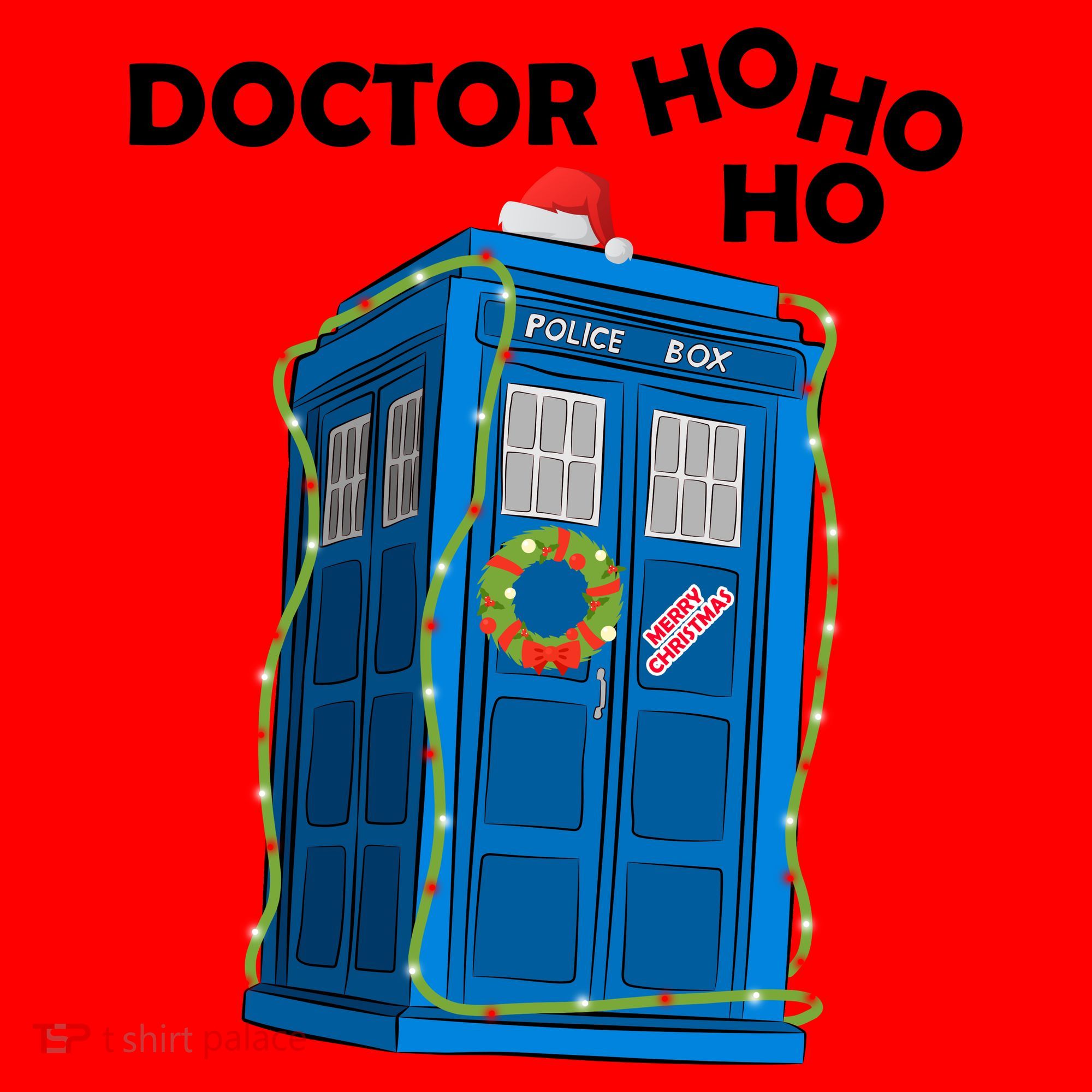 Doctor Ho Ho Ho Funny Christmas Santa Hat