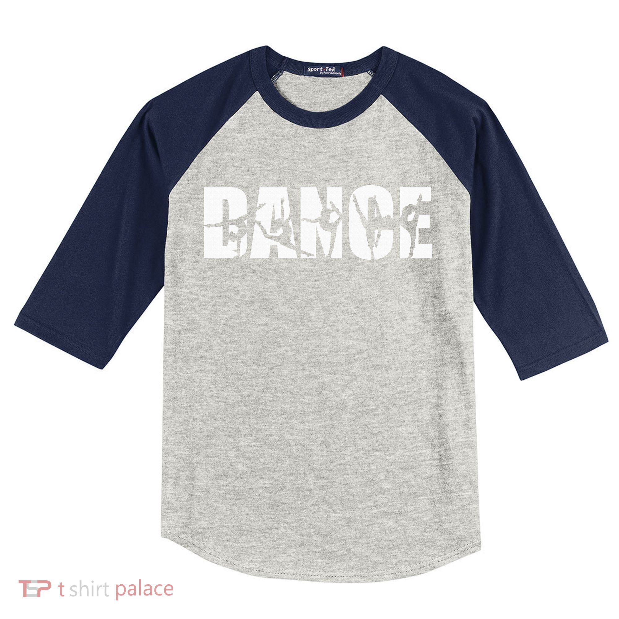 Dance Or Dancer Kids Colorblock Raglan Jersey