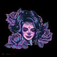 Day Of Dead Dia Los Muertos Sugar Skull Woman Coffee Mug thumb 5