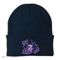 Day Of Dead Dia Los Muertos Sugar Skull Woman Beanie thumb 0