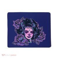 Day Of Dead Dia Los Muertos Sugar Skull Woman Mousepad thumb 0