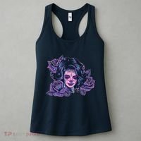 Day Of Dead Dia Los Muertos Sugar Skull Woman Women's Tank Top thumb 3