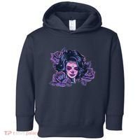 Day Of Dead Dia Los Muertos Sugar Skull Woman Toddler Hoodie thumb 0