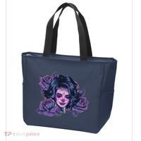 Day Of Dead Dia Los Muertos Sugar Skull Woman Tote Bag thumb 3