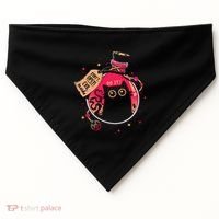 DonT Open Evil Inside Funny Cat USA-Made Doggie Bandana thumb 0