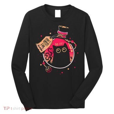 DonT Open Evil Inside Funny Cat Long Sleeve Shirt