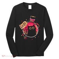 DonT Open Evil Inside Funny Cat Long Sleeve Shirt thumb 0