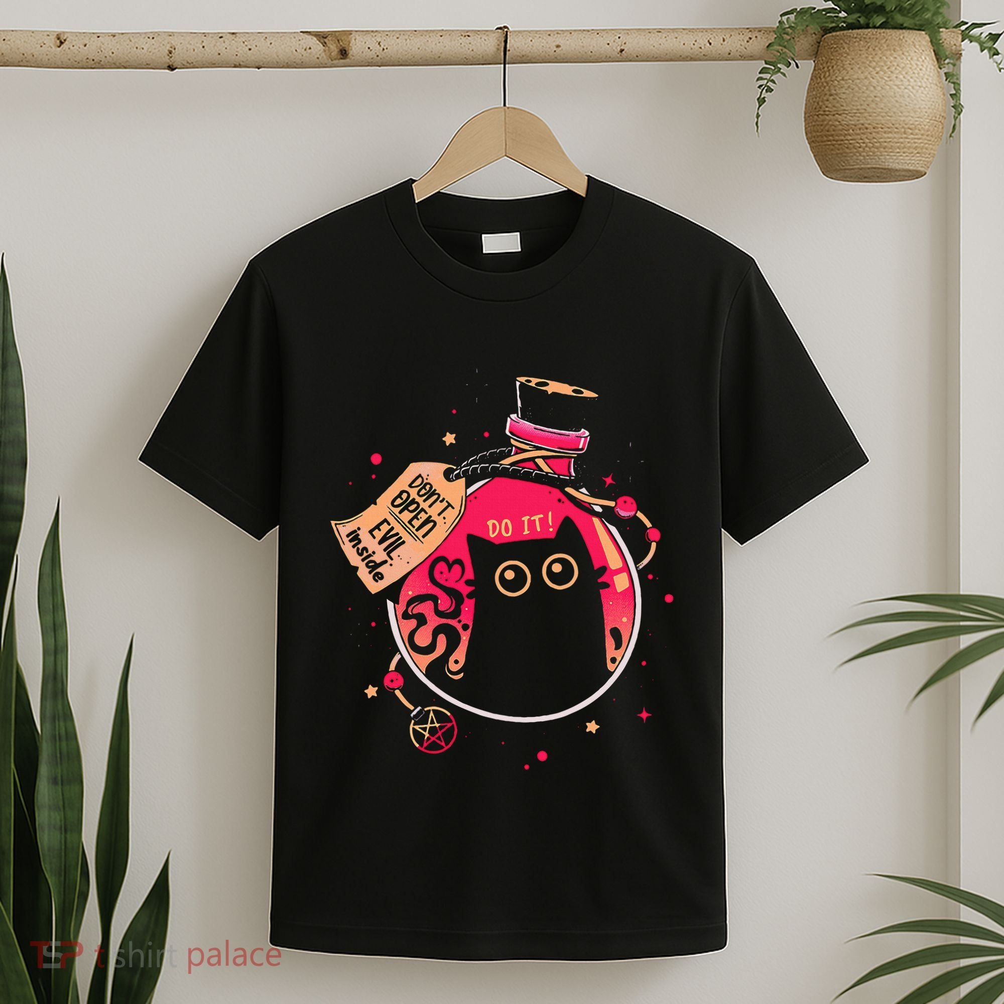 DonT Open Evil Inside Funny Cat T-Shirt