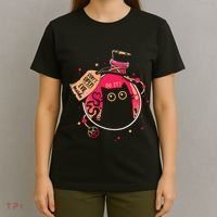 DonT Open Evil Inside Funny Cat T-Shirt thumb 4