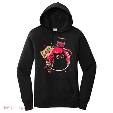 DonT Open Evil Inside Funny Cat Women's Hoodie