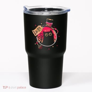 DonT Open Evil Inside Funny Cat Tumbler