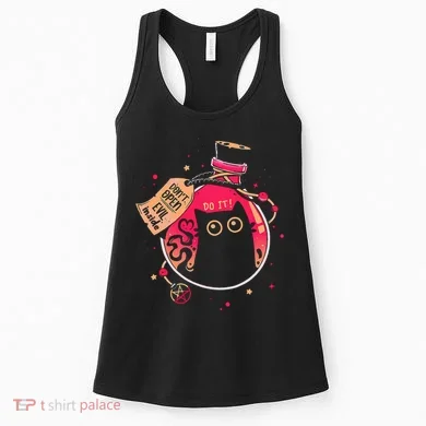 DonT Open Evil Inside Funny Cat Women's Tank Top