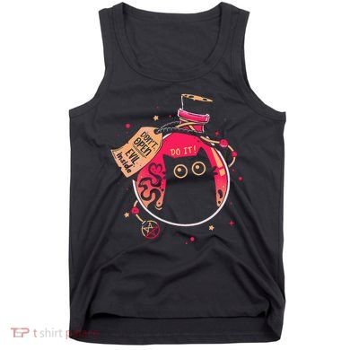 DonT Open Evil Inside Funny Cat Tank Top