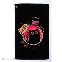 DonT Open Evil Inside Funny Cat Golf Towel thumb 0