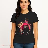 DonT Open Evil Inside Funny Cat Women's T-Shirt thumb 4