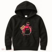 DonT Open Evil Inside Funny Cat Kids Hoodie thumb 0