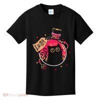DonT Open Evil Inside Funny Cat Kids T-Shirt thumb 0