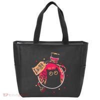 DonT Open Evil Inside Funny Cat Tote Bag thumb 0
