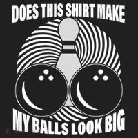 Does This Shirt Make My Balls Look Big Funny Bowling Golf Towel thumb 3