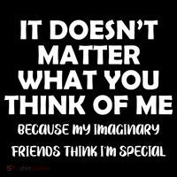 Doesn't Matter Imaginary Friends Think I'm Special Kids Long Sleeve Shirt thumb 2