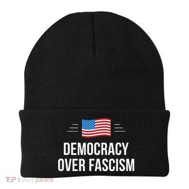 Democracy Over Fascism Beanie