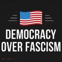 Democracy Over Fascism Pajama Set thumb 2