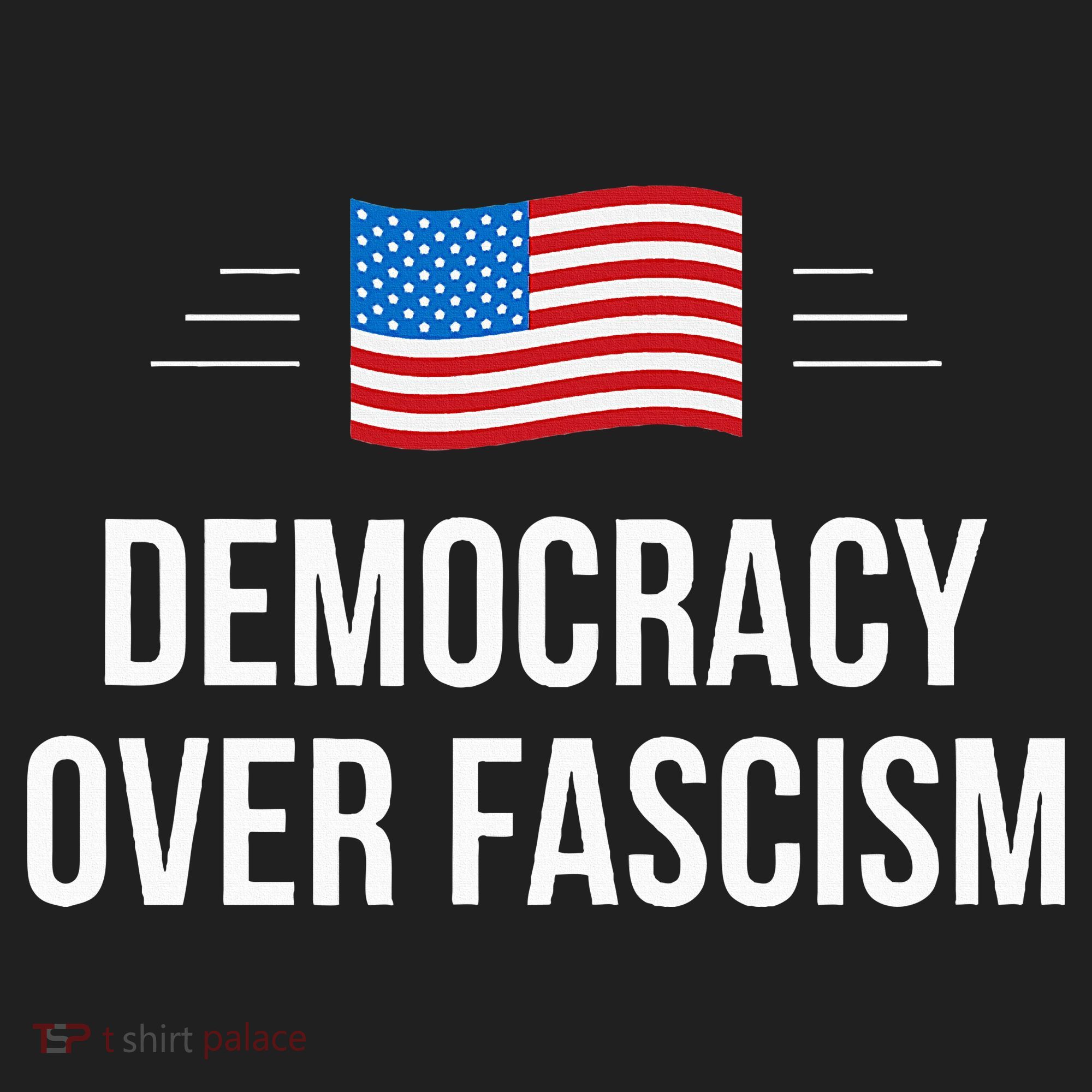 Democracy Over Fascism Tumbler