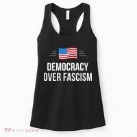 Democracy Over Fascism Women's Tank Top thumb 0