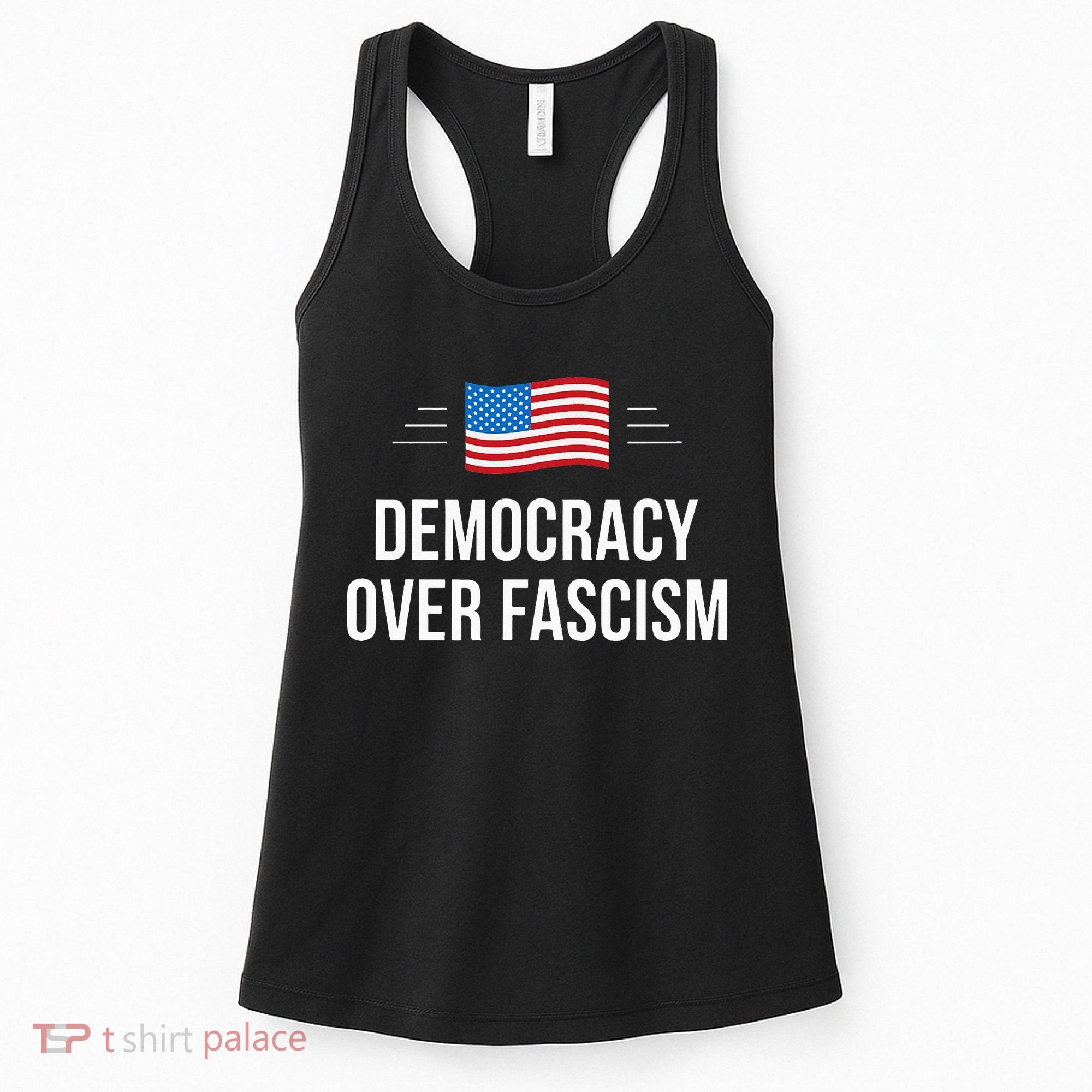 Democracy Over Fascism Women's Tank Top