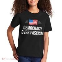 Democracy Over Fascism Kids T-Shirt thumb 2