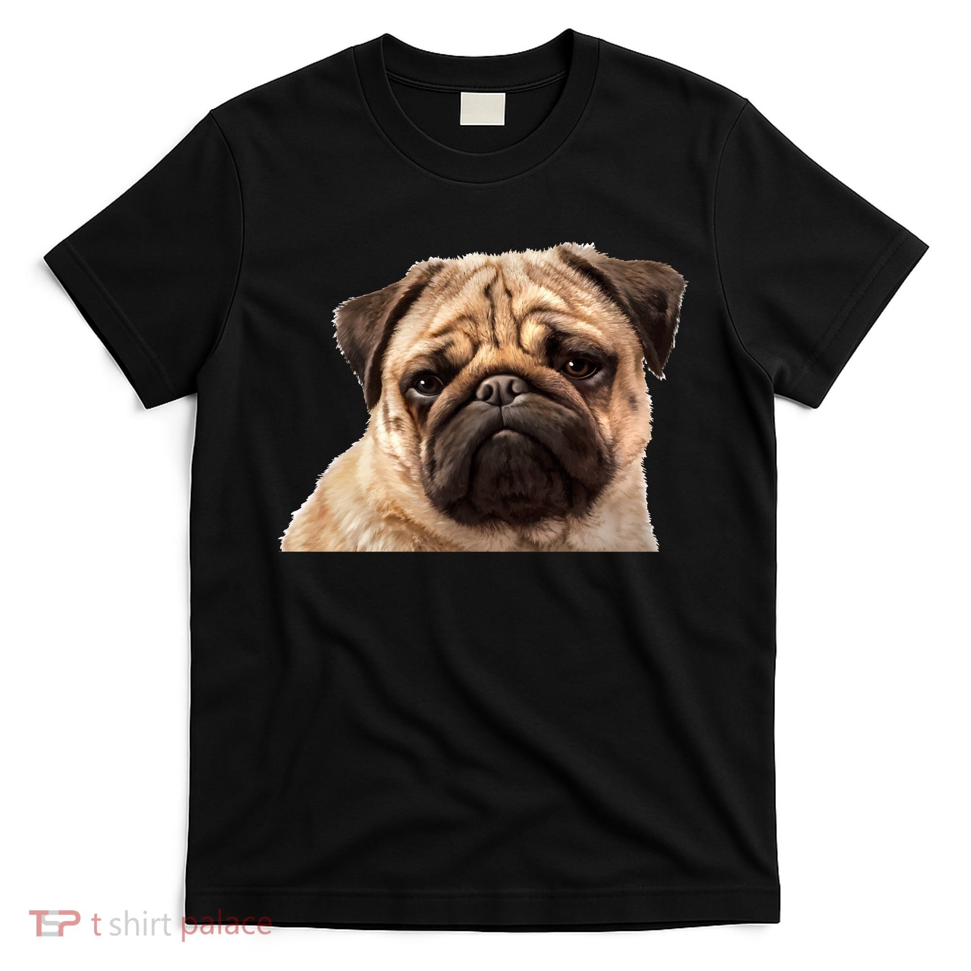 Dog - Close-Up of Pug Face T-Shirt