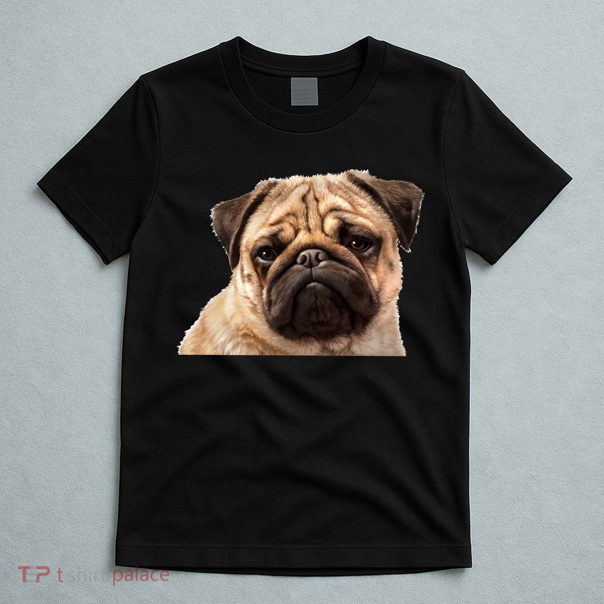 Dog - Close-Up of Pug Face T-Shirt