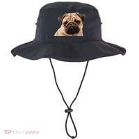 Dog - Close-Up of Pug Face Bucket Hat thumb 0