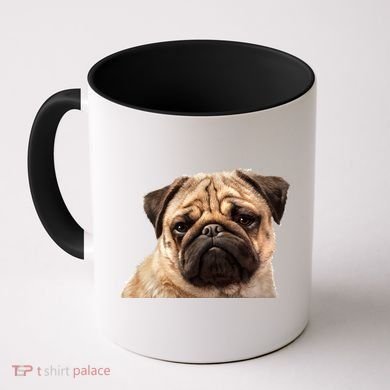 Dog - Close-Up of Pug Face Coffee Mug