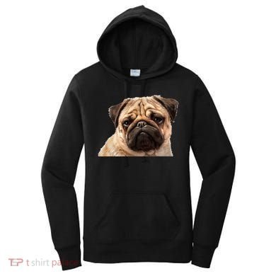 Dog - Close-Up of Pug Face Women's Hoodie