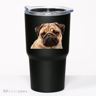 Dog - Close-Up of Pug Face Tumbler
