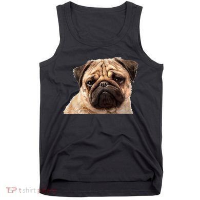 Dog - Close-Up of Pug Face Tank Top